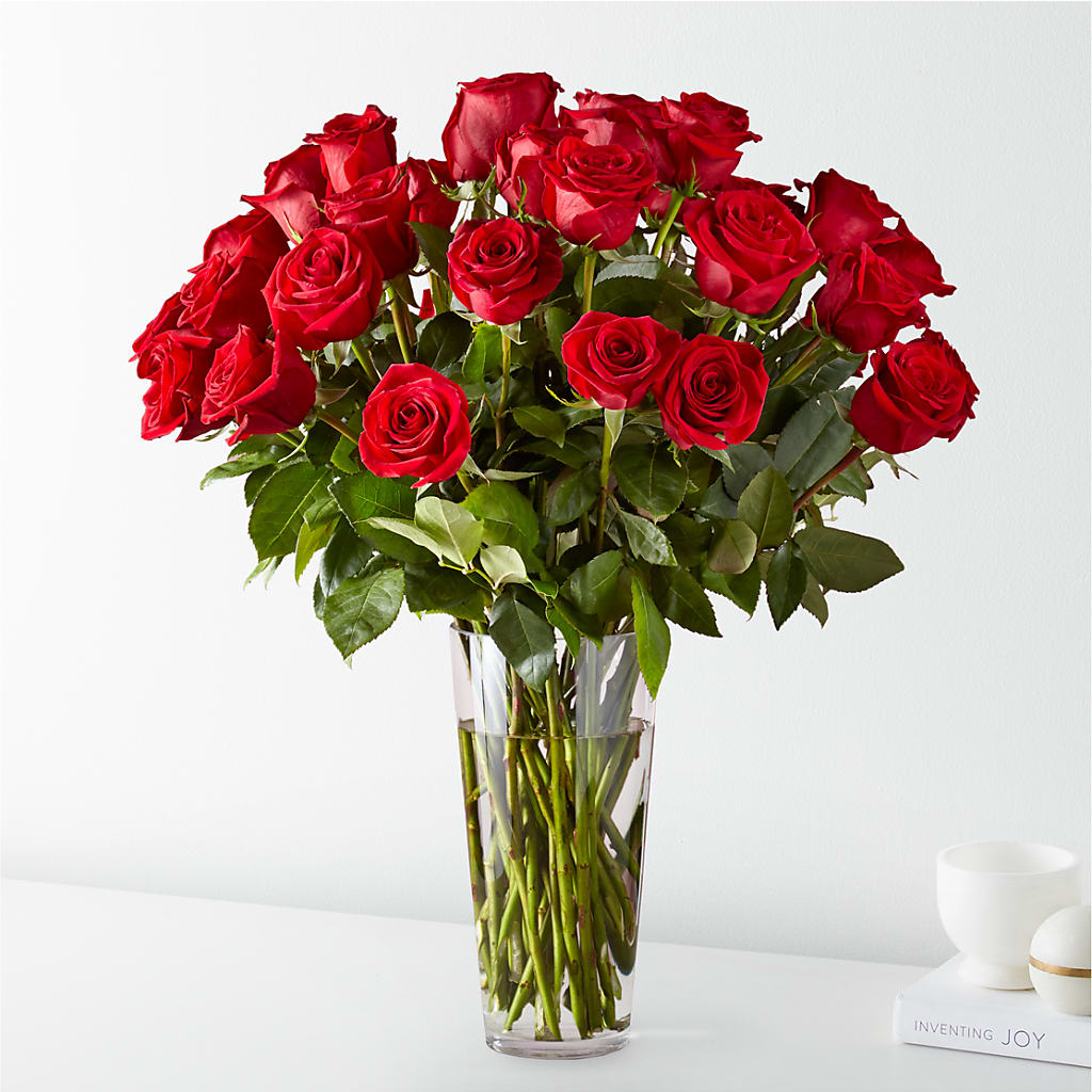 Long Stem Red Rose Bouquet – Marcela Floral Design, Sunrise FL