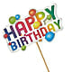 Happy Birthday Pick – Marcela Floral Design, Sunrise FL