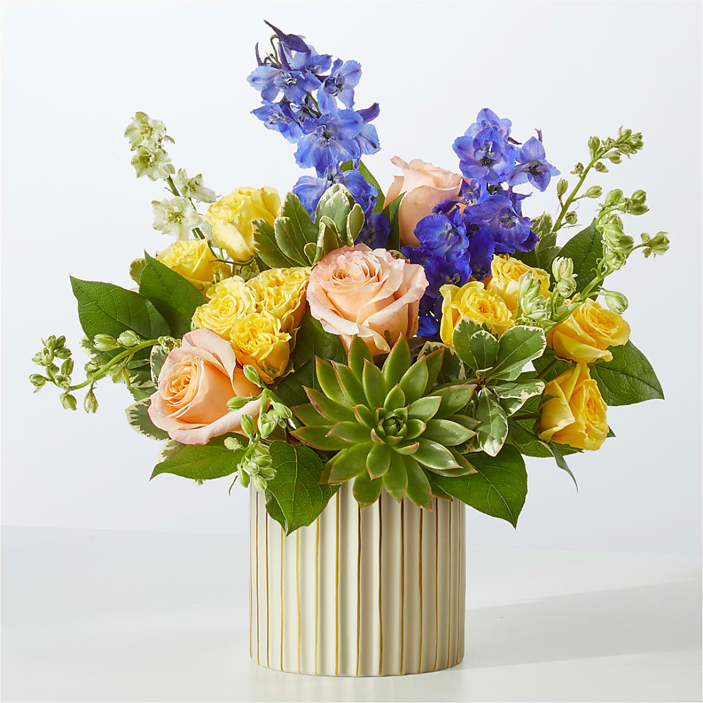Cobalt Reverie Bouquet – Marcela Floral Design, Sunrise FL
