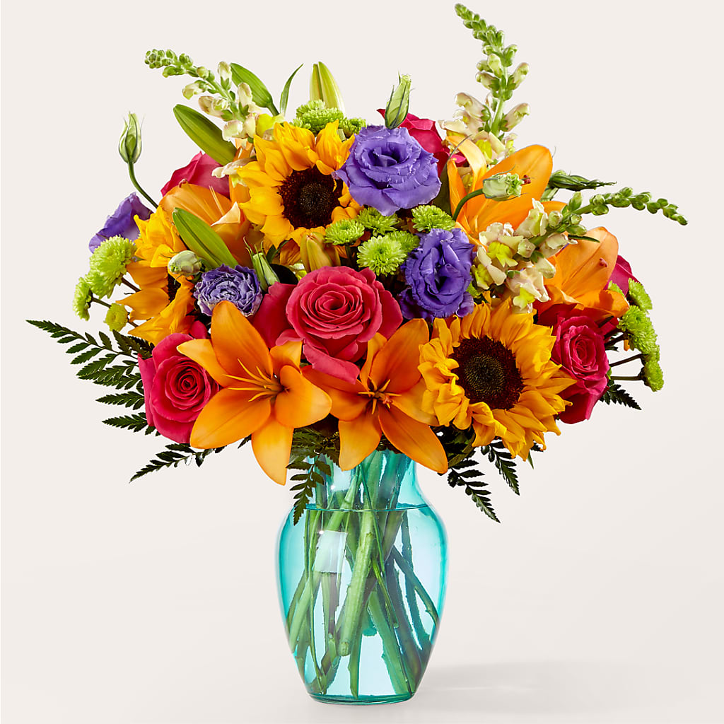 Double Rainbow Bouquet – Marcela Floral Design, Sunrise FL