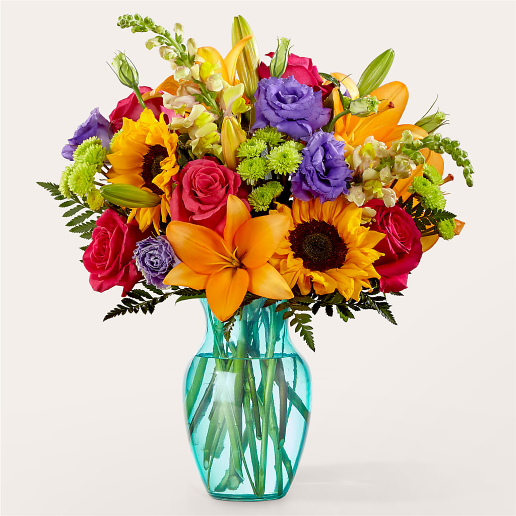Double Rainbow Bouquet – Marcela Floral Design, Sunrise FL