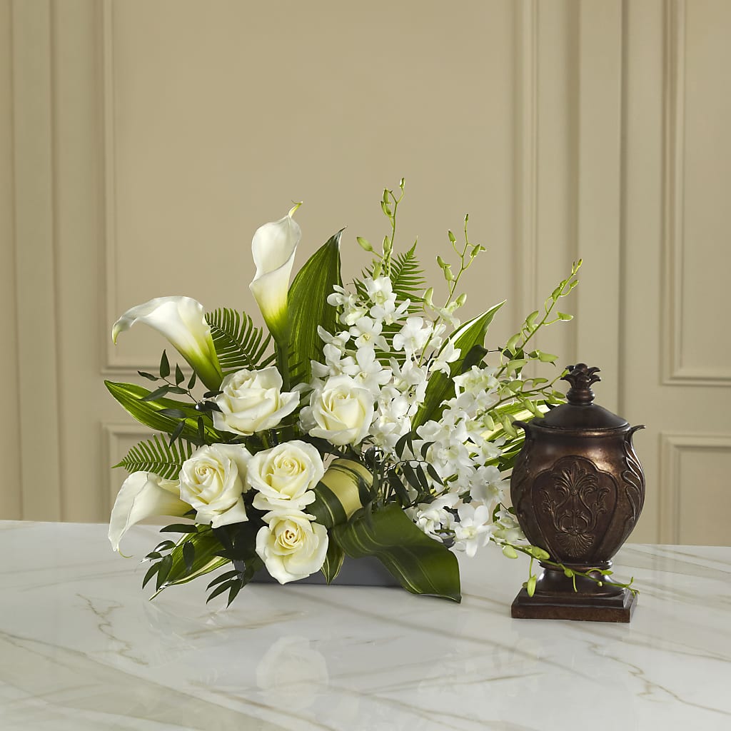 At Peace Arrangement – Marcela Floral Design, Sunrise FL