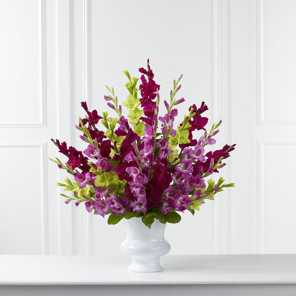 Solemn Offering Arrangement – Marcela Floral Design, Sunrise FL