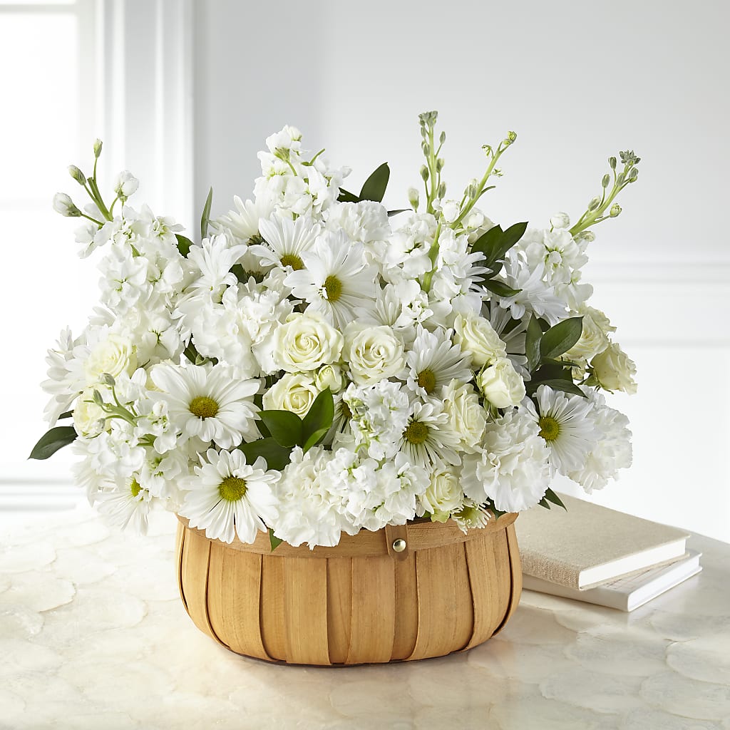 Graceful Garden Basket – Marcela Floral Design, Sunrise FL