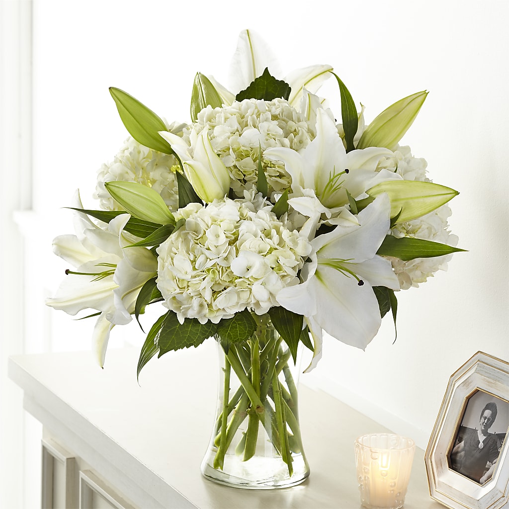 Compassionate Lily Bouquet – Marcela Floral Design, Sunrise FL
