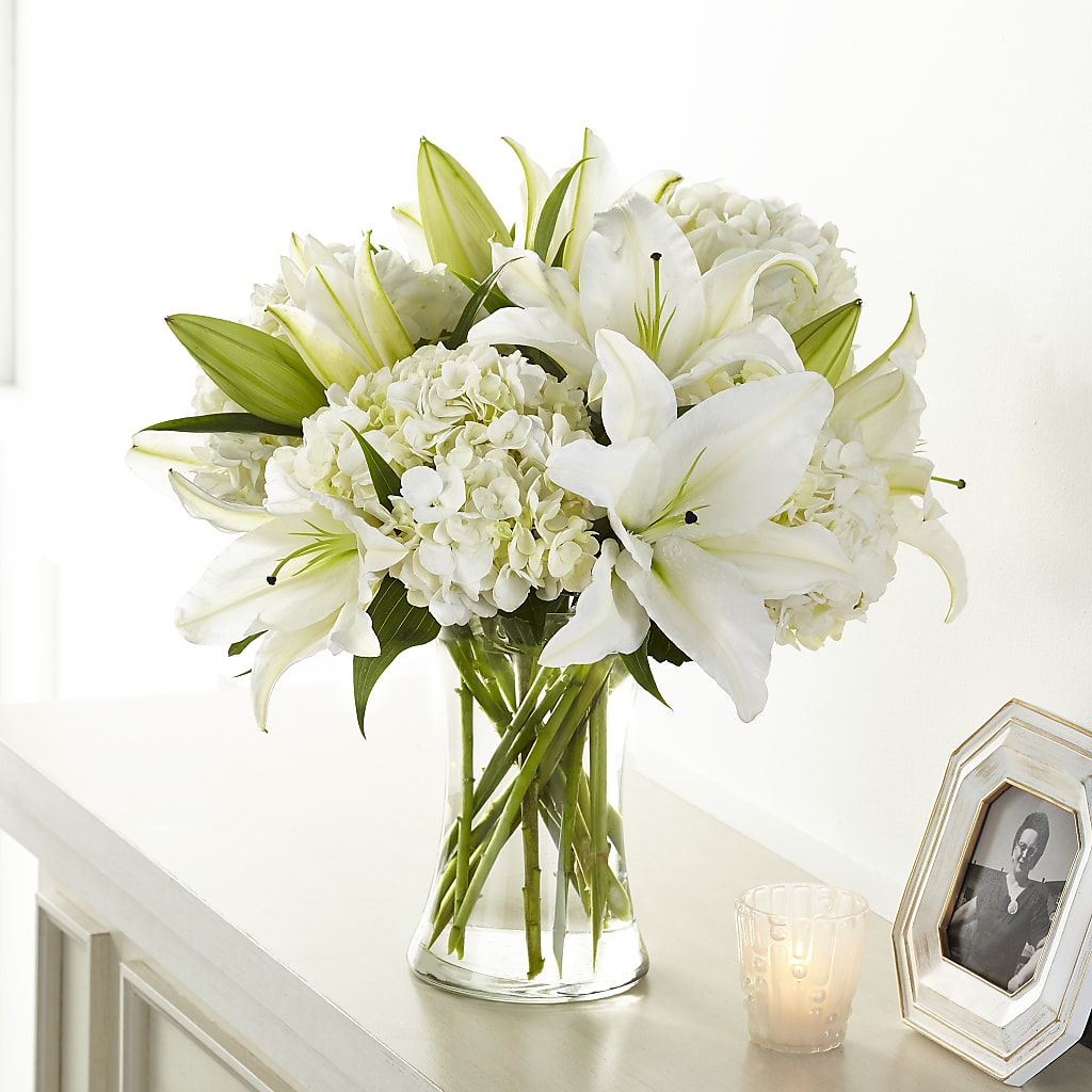 Compassionate Lily Bouquet – Marcela Floral Design, Sunrise FL
