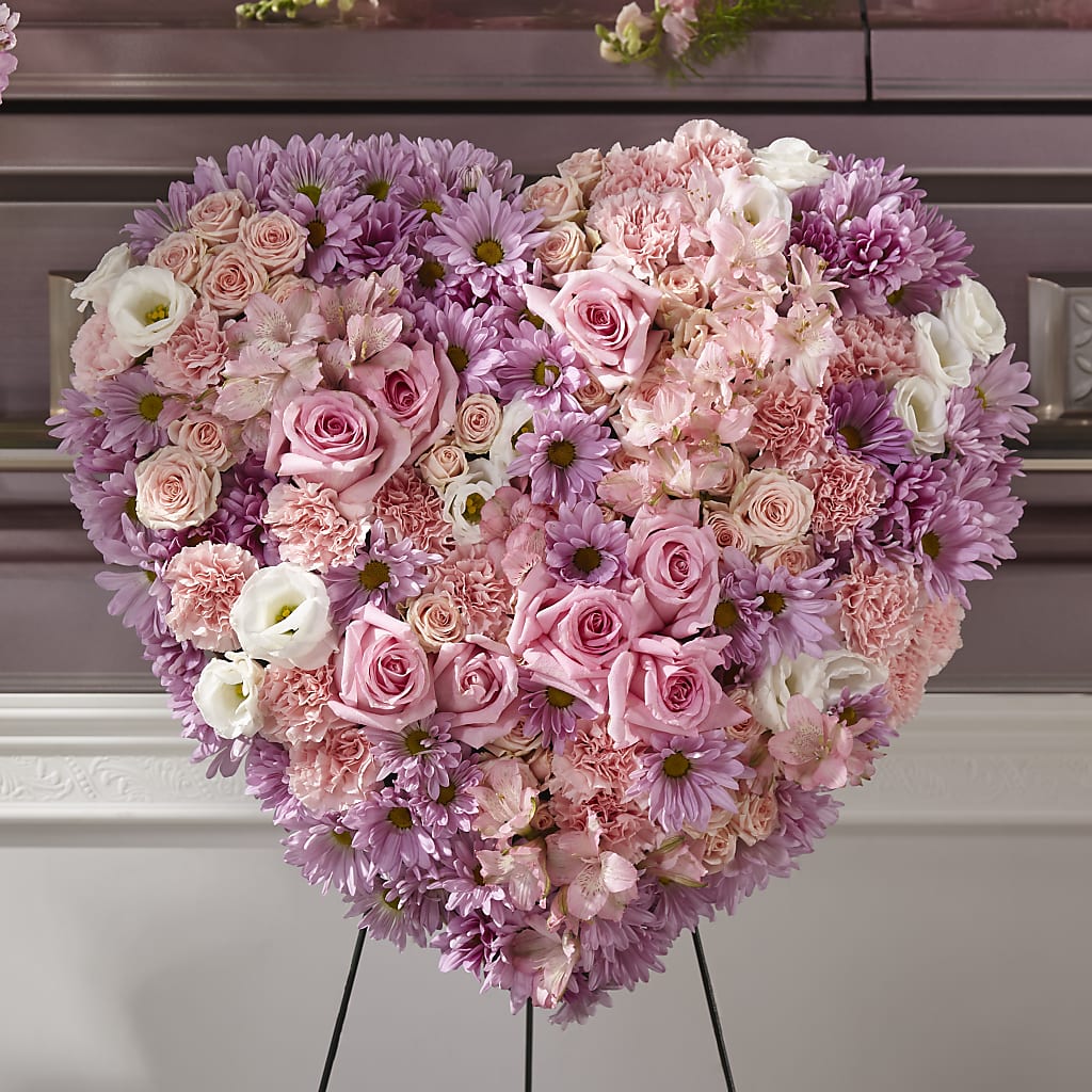 Heaven's Light Heart – Marcela Floral Design, Sunrise FL