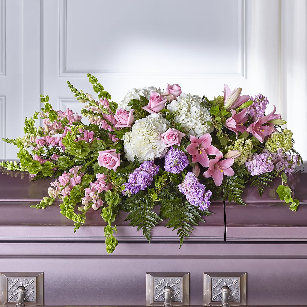 Life's Gratitude Casket Spray – Marcela Floral Design, Sunrise FL
