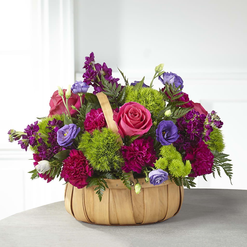 Serene Sanctuary Basket – Marcela Floral Design, Sunrise FL