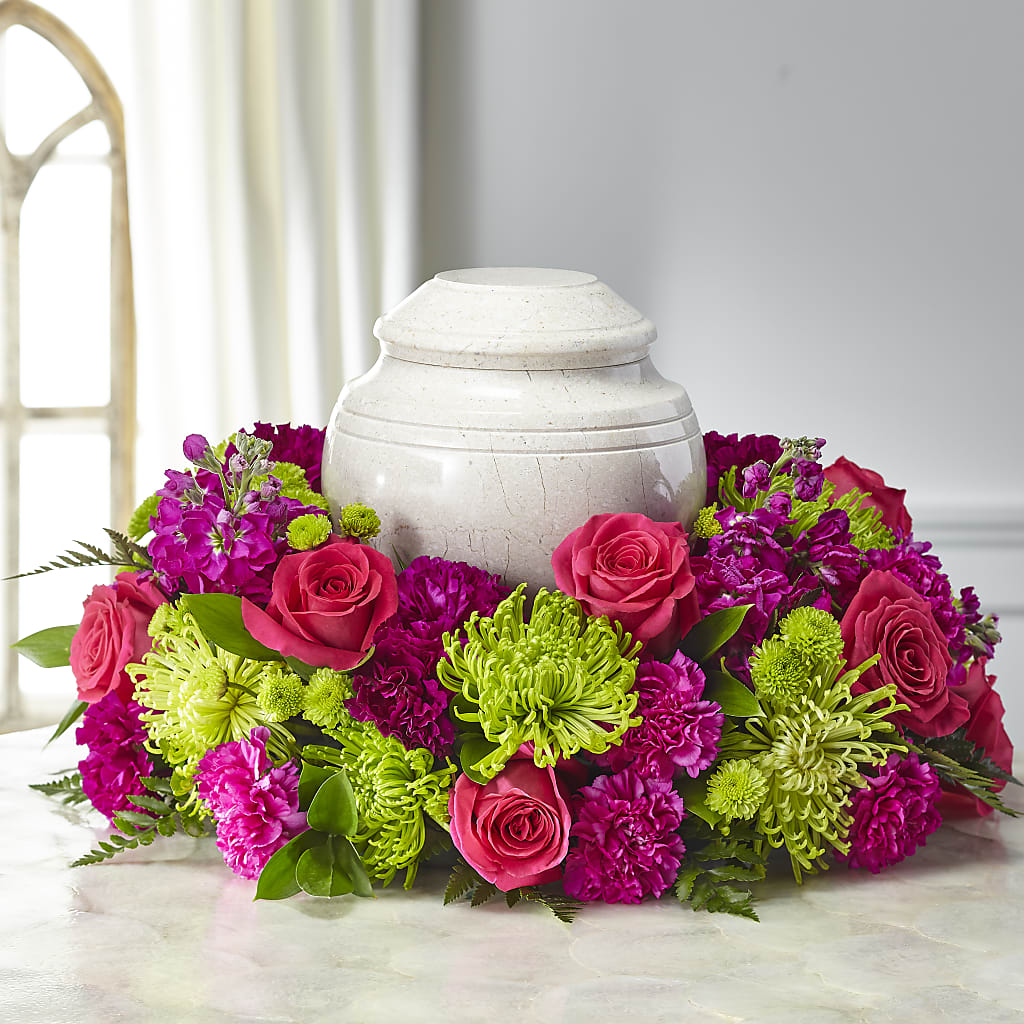 Hopeful Blessings Cremation Adornment – Marcela Floral Design, Sunrise FL