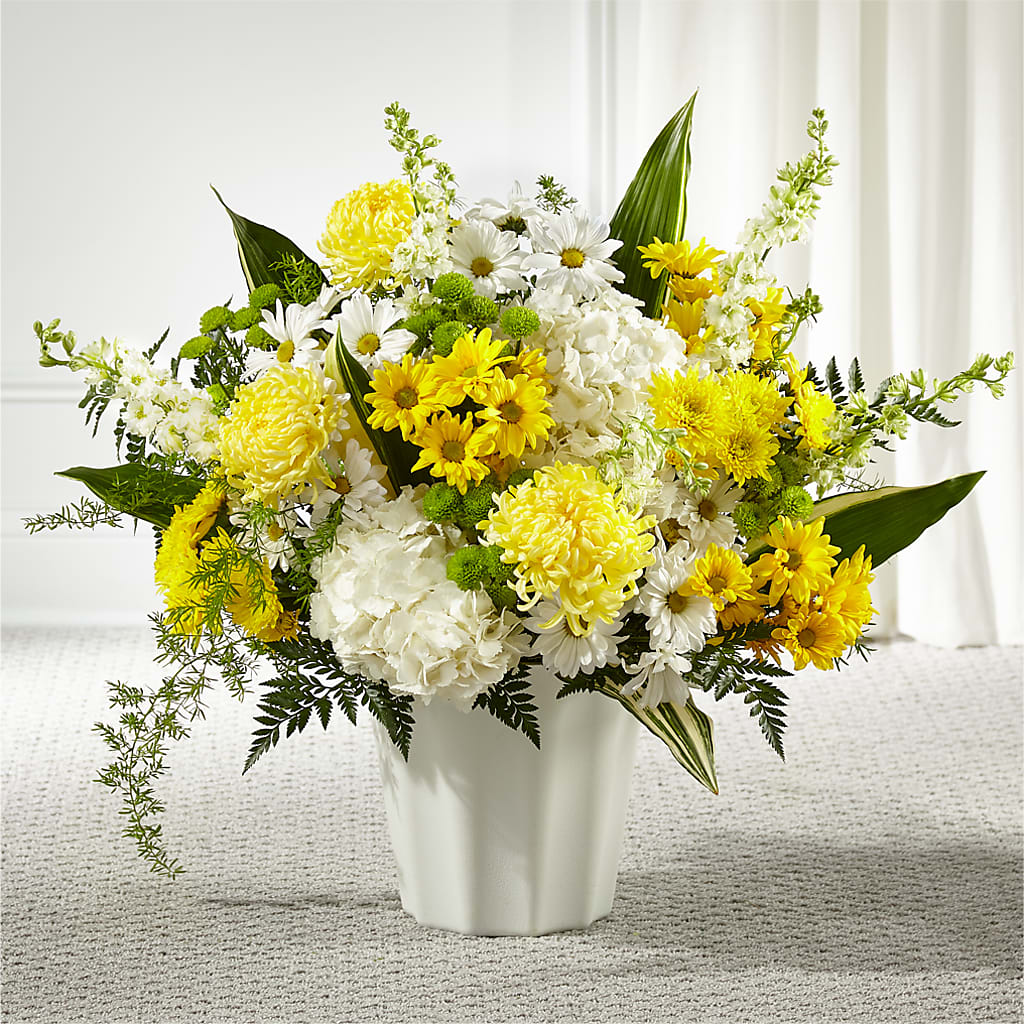Unity & Grace Floor Basket – Marcela Floral Design, Sunrise FL