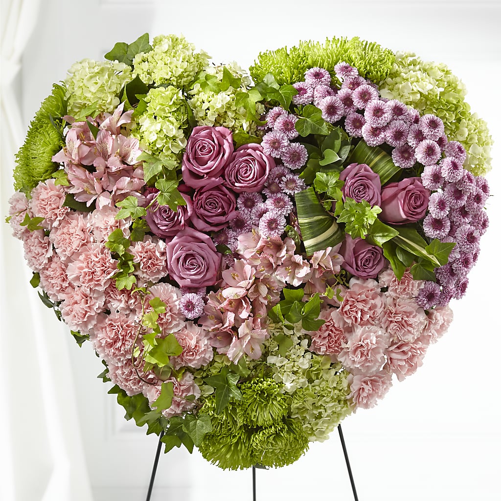 Heartwarming Standing Heart – Marcela Floral Design, Sunrise FL