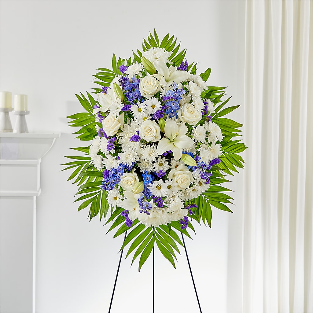 At Rest Standing Spray – Marcela Floral Design, Sunrise FL