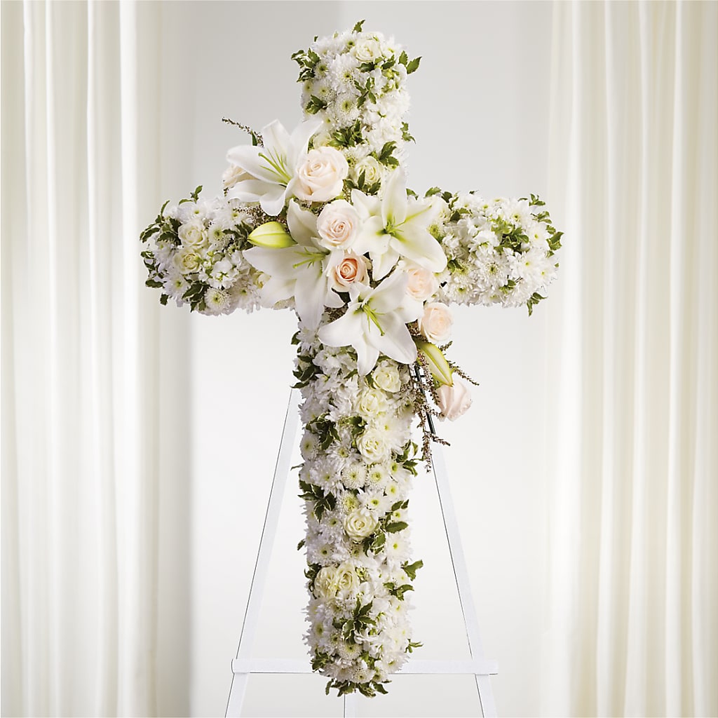 Spiritual Guidance Standing Spray – Marcela Floral Design, Sunrise FL