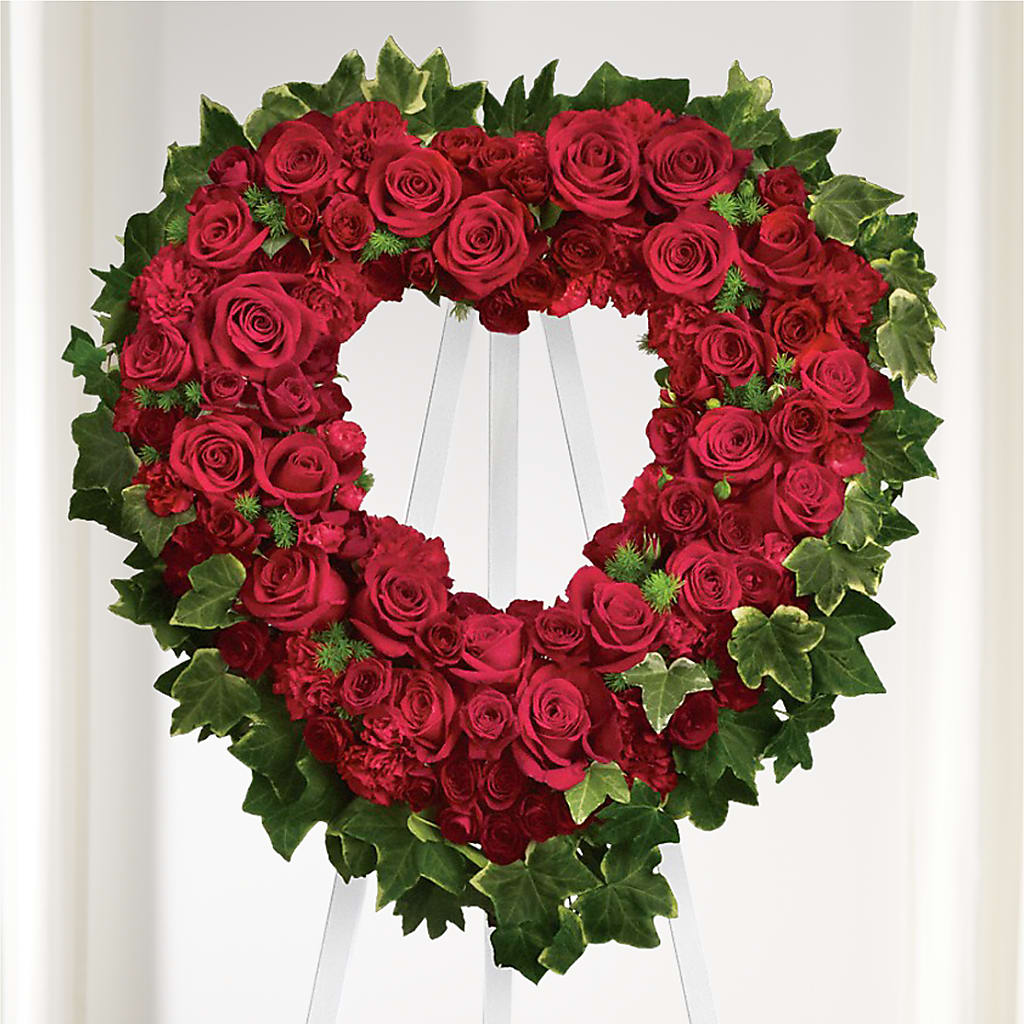 Wholehearted Standing Spray – Marcela Floral Design, Sunrise FL