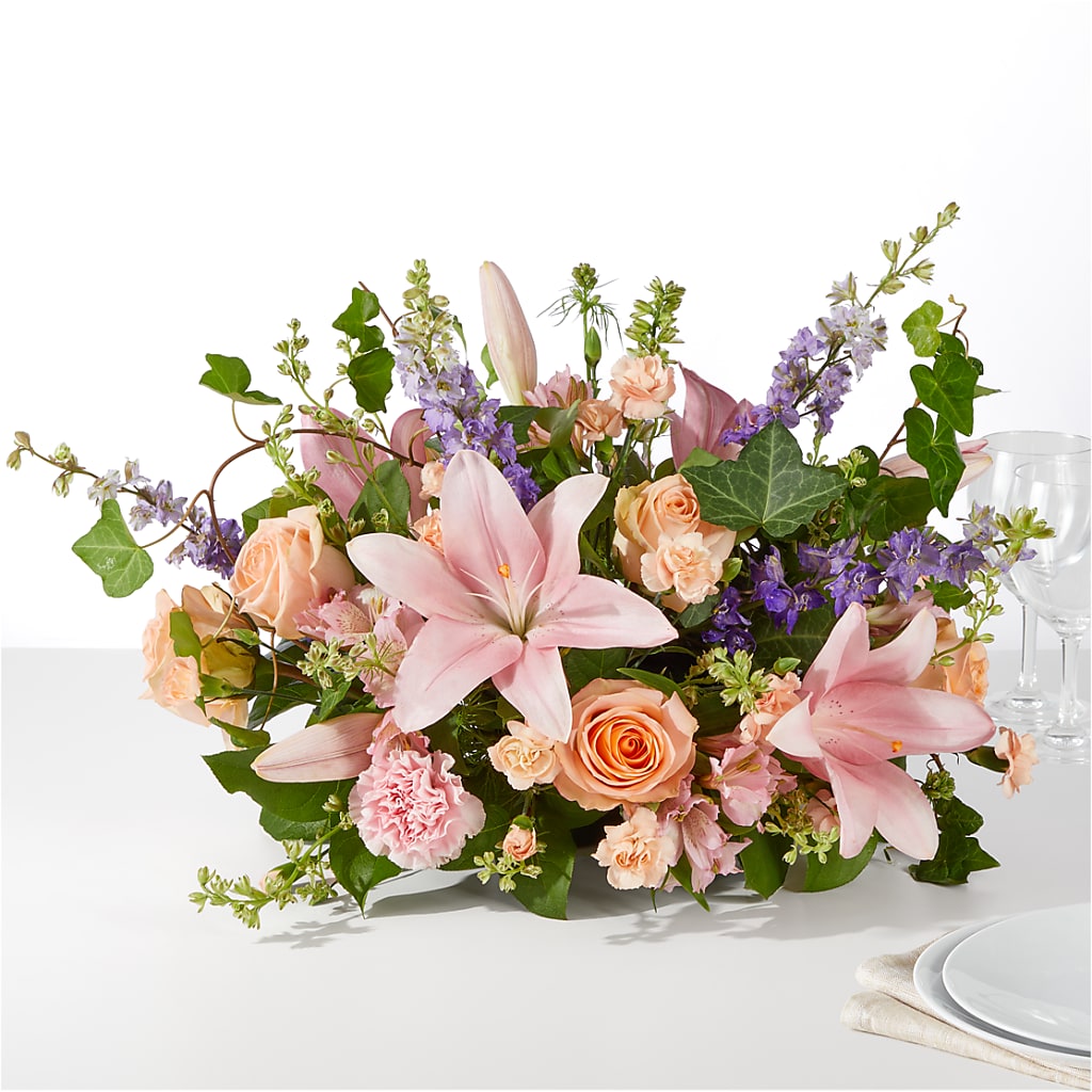 Blossom Time Centerpiece – Marcela Floral Design, Sunrise FL