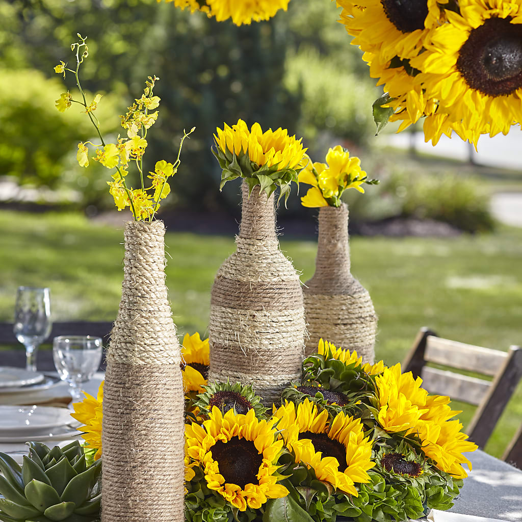 Sublime Garden Centerpiece – Marcela Floral Design, Sunrise FL