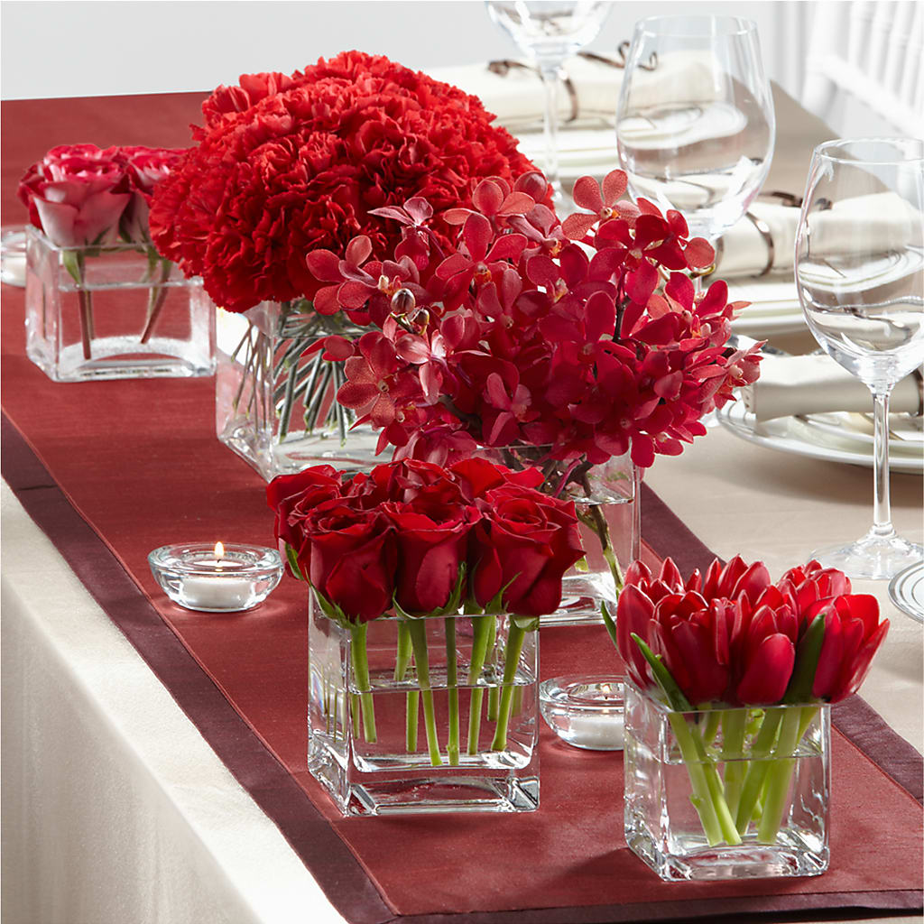 Modern Grace Centerpiece – Marcela Floral Design, Sunrise FL