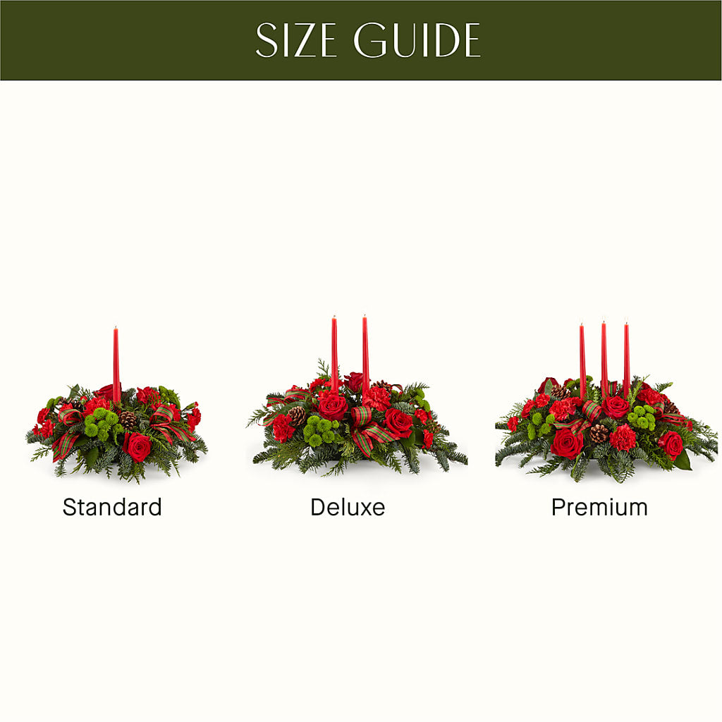 By the Candlelight Centerpiece –  Marcela Floral Design, Sunrise FL