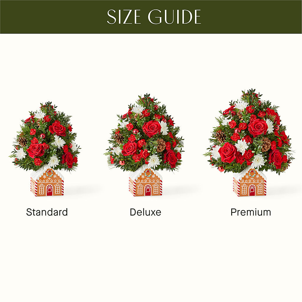 Spiced Gingerbread Tree –  Marcela Floral Design, Sunrise FL