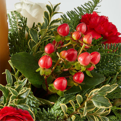 December Dreams Centerpiece –  Marcela Floral Design, Sunrise FL