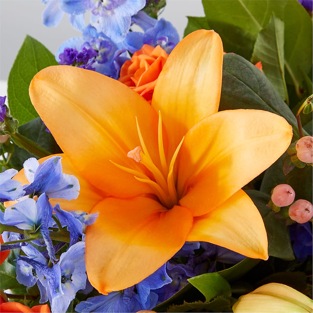 Radiant Citrus Box Bouquet –  Marcela Floral Design, Sunrise FL
