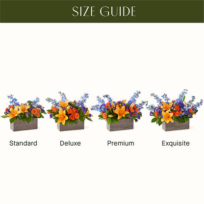 Radiant Citrus Box Bouquet –  Marcela Floral Design, Sunrise FL