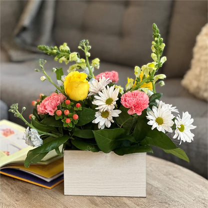 Sun Salutation Box Bouquet –  Marcela Floral Design, Sunrise FL