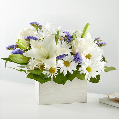 Beyond Blue Box Bouquet –  Marcela Floral Design, Sunrise FL