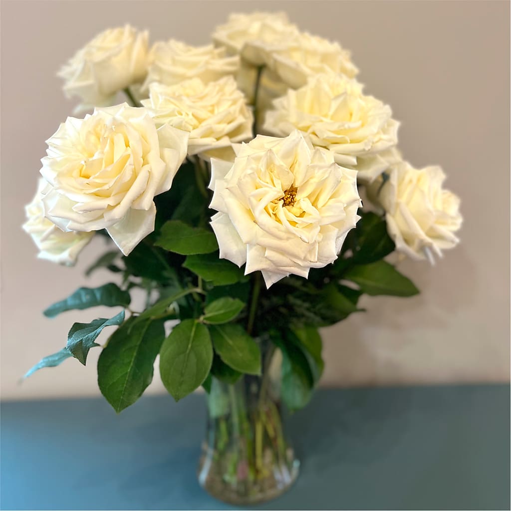 Long Stem Yellow Rose Bouquet –  Marcela Floral Design, Sunrise FL