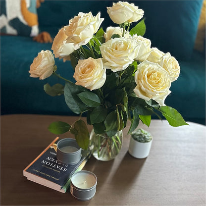 Long Stem Yellow Rose Bouquet –  Marcela Floral Design, Sunrise FL