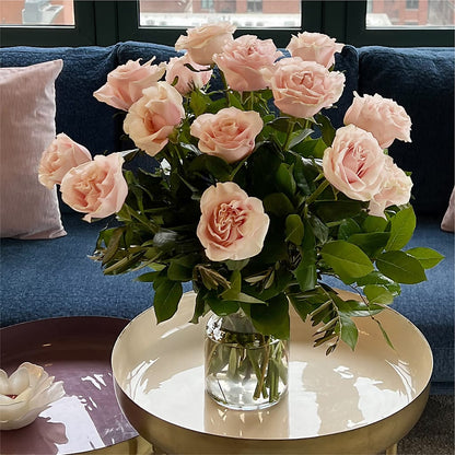 Long Stem Pink Rose Bouquet –  Marcela Floral Design, Sunrise FL