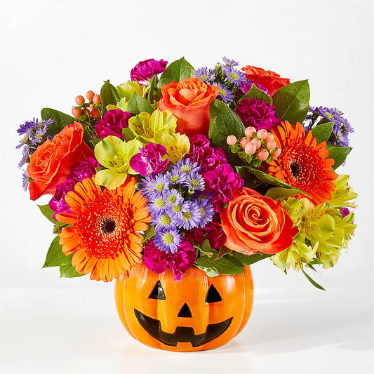 Tricks & Treats Pumpkin –  Marcela Floral Design, Sunrise FL