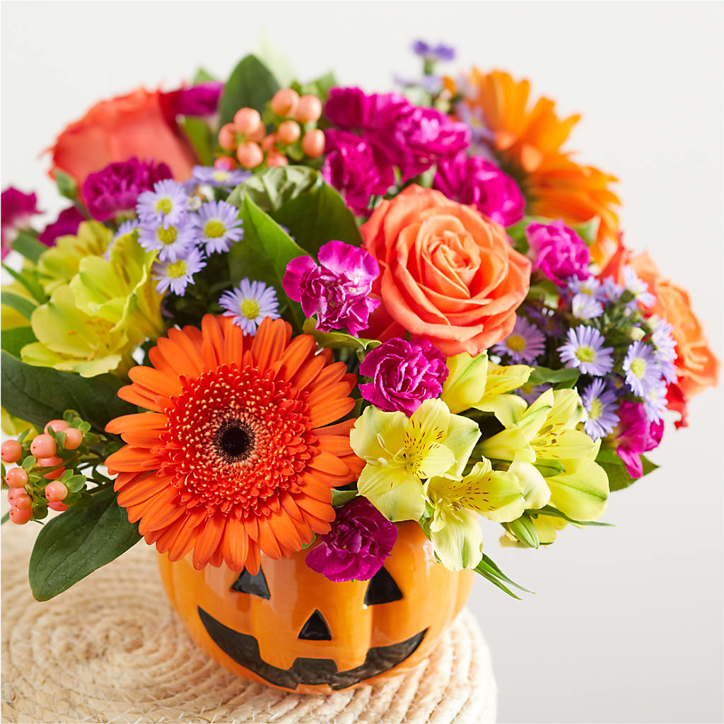 Tricks & Treats Pumpkin –  Marcela Floral Design, Sunrise FL