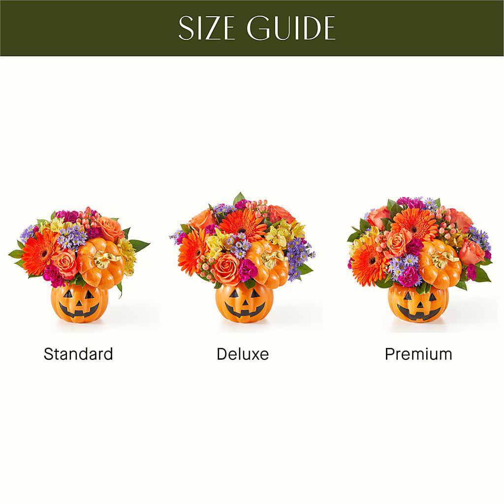 Tricks & Treats Pumpkin –  Marcela Floral Design, Sunrise FL