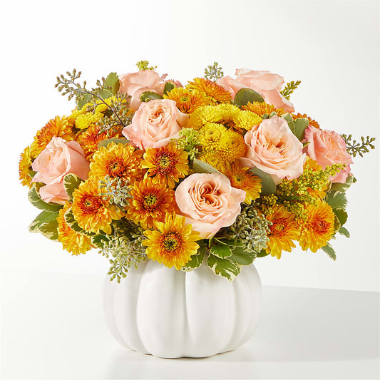 Peachy Pumpkin –  Marcela Floral Design, Sunrise FL