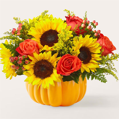 Pick of the Patch Pumpkin Bouquet –  Marcela Floral Design, Sunrise FL