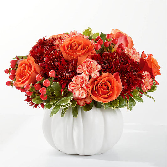 Autumn Air Pumpkin Bouquet –  Marcela Floral Design, Sunrise FL