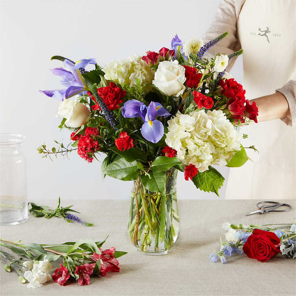Star Spangled - A Florist Original –  Marcela Floral Design, Sunrise FL