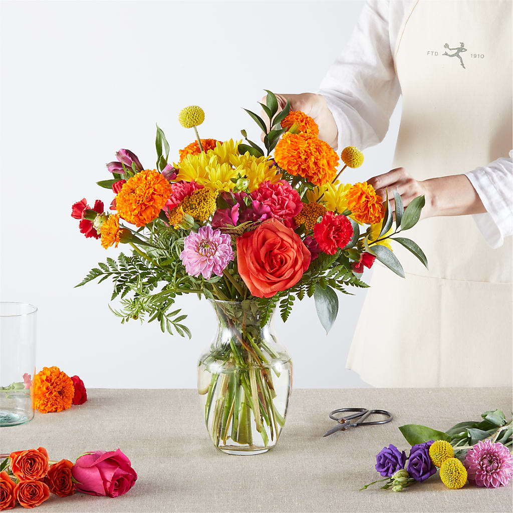 Feast of Color – A Florist Original –  Marcela Floral Design, Sunrise FL