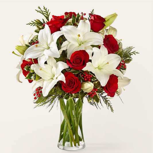 Sparkling Snowflakes Bouquet –  Marcela Floral Design, Sunrise FL