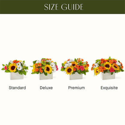Sun-drenched Blooms Box Bouquet –  Marcela Floral Design, Sunrise FL