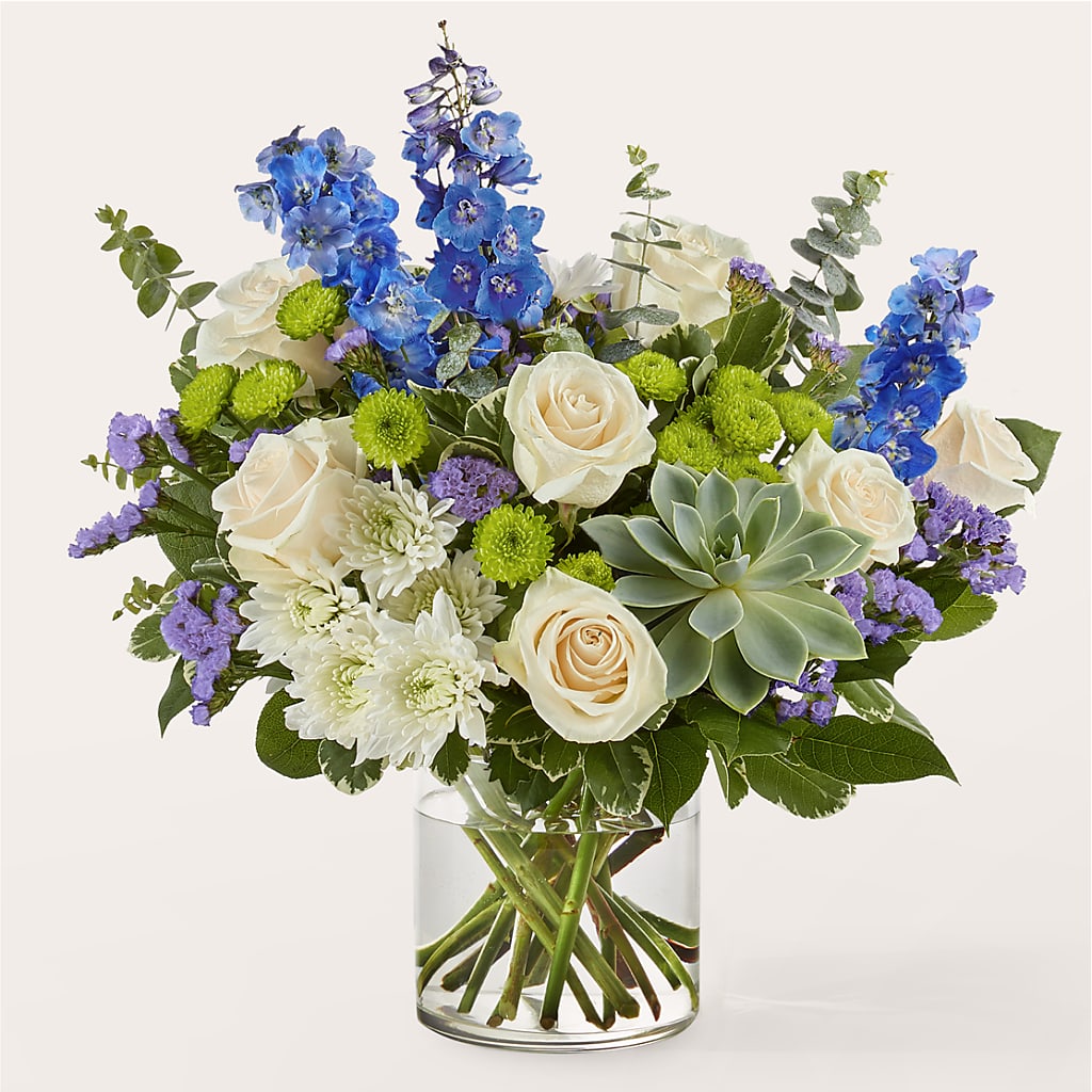 Cerulean Waves Bouquet –  Marcela Floral Design, Sunrise FL