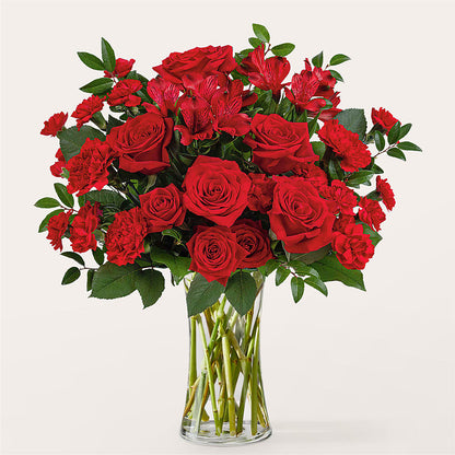 Brilliant Ruby Bouquet –  Marcela Floral Design, Sunrise FL