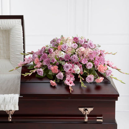 Immorata Casket Spray –  Marcela Floral Design, Sunrise FL