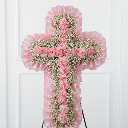 Angel's Cross Easel –  Marcela Floral Design, Sunrise FL