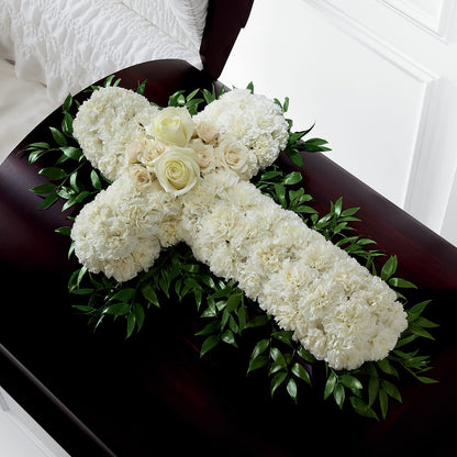 Peaceful Memories Casket Spray (Standard) –  Marcela Floral Design, Sunrise FL