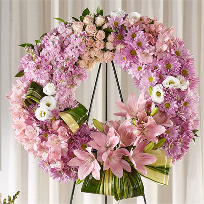 Gift of Warmth Wreath –  Marcela Floral Design, Sunrise FL