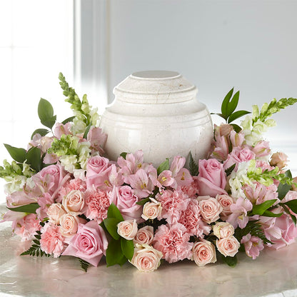 Blooms of Hope Cremation Adornment –  Marcela Floral Design, Sunrise FL