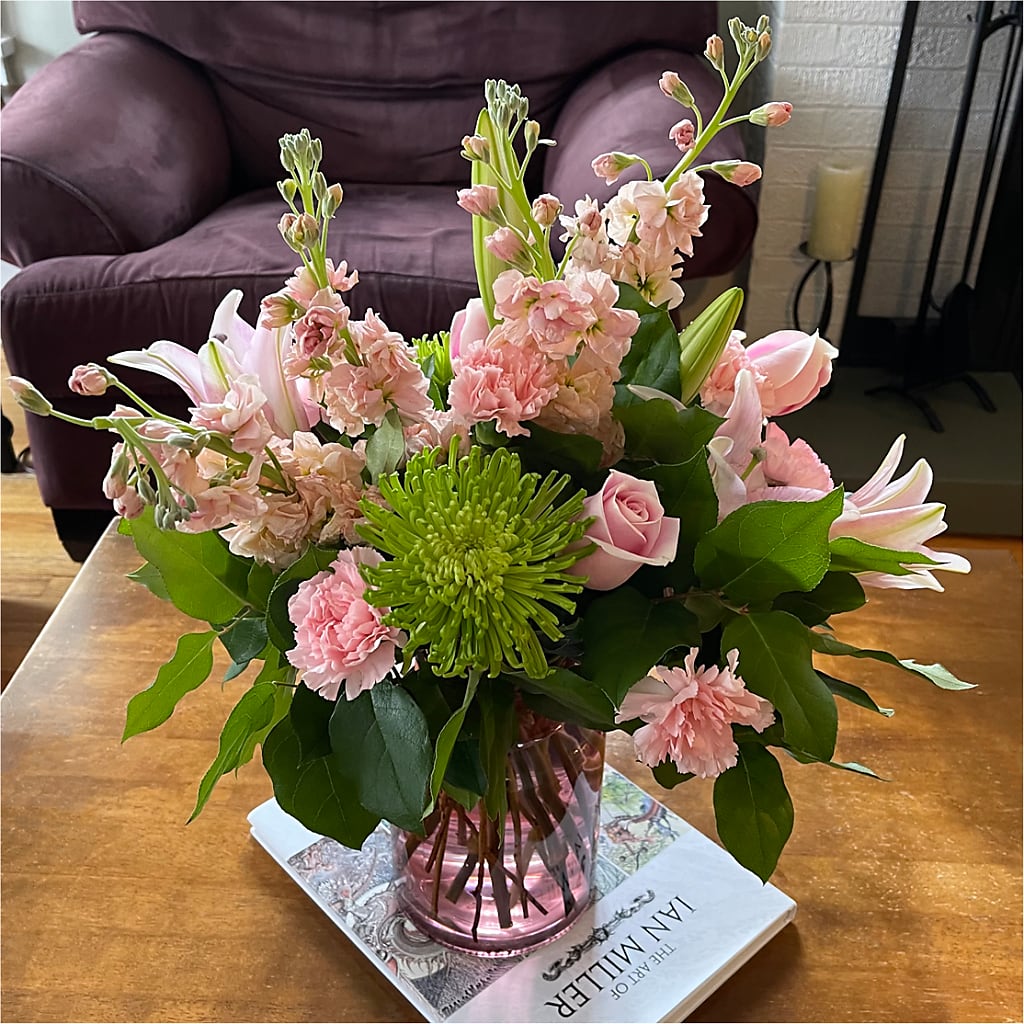 Pretty in Pink Bouquet –  Marcela Floral Design, Sunrise FL
